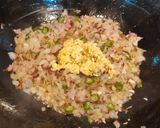 A picture of step 8 of Matar Paneer.