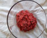 A picture of step 2 of Paan ke laddoo.