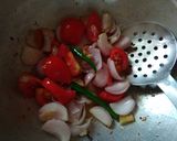 A picture of step 4 of Paneer Pasanda.