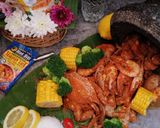 Gambar langkah 7 resipi Shell Out Lesung Batu #MAHN.