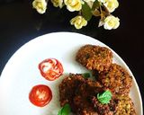 A picture of step 5 of Alasandekalu (chavli) vada.