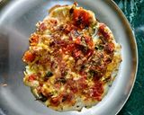 A picture of step 4 of Tomato Onion Rice Chilla.