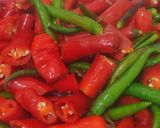 Gambar langkah 2 resipi Sambal Penyet Cara Aza Aaj.