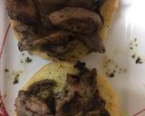 A picture of step 7 of Lamb and mint on a Brioch Buns.