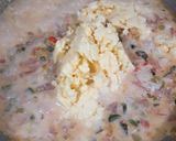 Foto del paso 5 de la receta: Fideos al puerro, jamón y más a lo Maribel