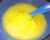 A picture of step 3 of Purēed steamed apple.