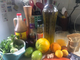 Tiradito cítrico de salmón