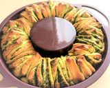A picture of step 8 of Basil Garlic Pull Apart Bread.