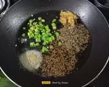 A picture of step 3 of Dry Arbi Masala.