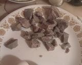 A picture of step 2 of Ring Liver Sausage with Eggs and Toast.