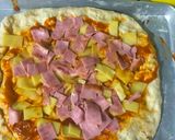 Foto del paso 7 de la receta: Pizza Hawaiana 👩🏽‍🍳