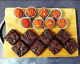 A picture of step 6 of Eggless Brownie.