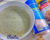 A picture of step 3 of Zeera Raita.
