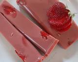 Cara Membuat Puding Susu Red Velvet Strawberry Instan 6