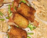 A picture of step 6 of Vegetable Sandwich Wrap (No bread).