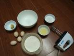 Tự làm bánh bông lan trứng muối chuẩn như bánh mua bước làm 1 hình