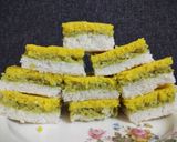 ત્રિરંગી સેન્ડવીચ ઢોકળા(Trirangi sandwich dhokla recipe in Gujarati) રેસીપી સ્ટેપ4ફોટો