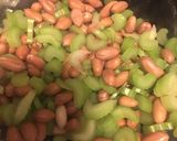 A picture of step 1 of My winter peanut salad keto.