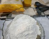 Foto langkah ke 2 dari resep Roti Kukus Sukun Sarikaya Pandan Suji.