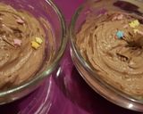 A picture of step 1 of Simple choc mousse (egg less).