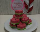Foto langkah ke 13 dari resep Bolu Semangka.