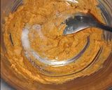 A picture of step 2 of Paneer tikka masala in naan tacos.
