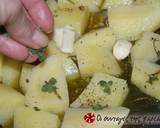 Πατάτες φούρνου με μυρωδικά φωτογραφία βήματος 9