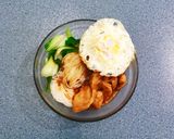 Foto langkah ke 6 dari resep Spicy korean chicken stir fry with noodle.