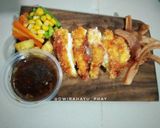 Foto langkah ke 14 dari resep Chicken Katsu Saus Teriyaki.
