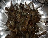 Foto langkah ke 2 dari resep Tumis terong bulat hijau teri bumbu pedas.