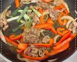 黑胡椒蠔油甜椒牛肉的食譜步驟6照片