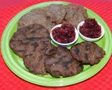 A picture of step 4 of Grand Ma's SWEET RAGI ADAI.