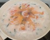 Foto langkah ke 5 dari resep Ginataang Hipon, Sitaw At Kalabasa.