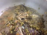 Mojarra sudada con verduras