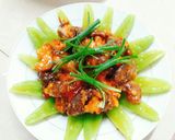 Hình bước làm 6 của món Nấm đông cô xào chua ngọt