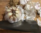 A picture of step 1 of Garlic in the microwave.