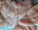 Sonkás-sajtos csirkemell tekercs recept fázis 1 fotója