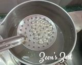 A picture of step 2 of Alphonso Shake with Sago and Chia.