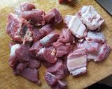 A picture of step 2 of Beef pilau.