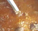 A picture of step 3 of Beef Haleem.