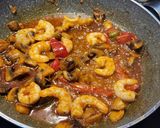 Foto del paso 5 de la receta: Fideos (fideuà) con cazón y rape