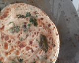 A picture of step 4 of Masala Lachha Paratha.