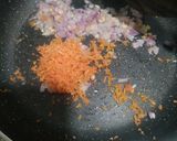 A picture of step 1 of Split Lentil Soup.
