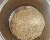 A picture of step 2 of Red Poha Urad Idli.