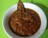 A picture of step 2 of Dal Makhni.
