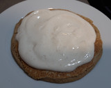 Foto del paso 4 de la receta: Mega tortita de trigo sarraceno con yogur y uvas