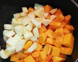 Foto del paso 4 de la receta: Crema de calabaza y manzana