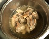 A picture of step 1 of Mutton Pulao.