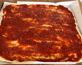 Une image de l'étape 2 de Pizza chorizo /poivrons.