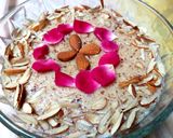 A picture of step 6 of Almond kheer.